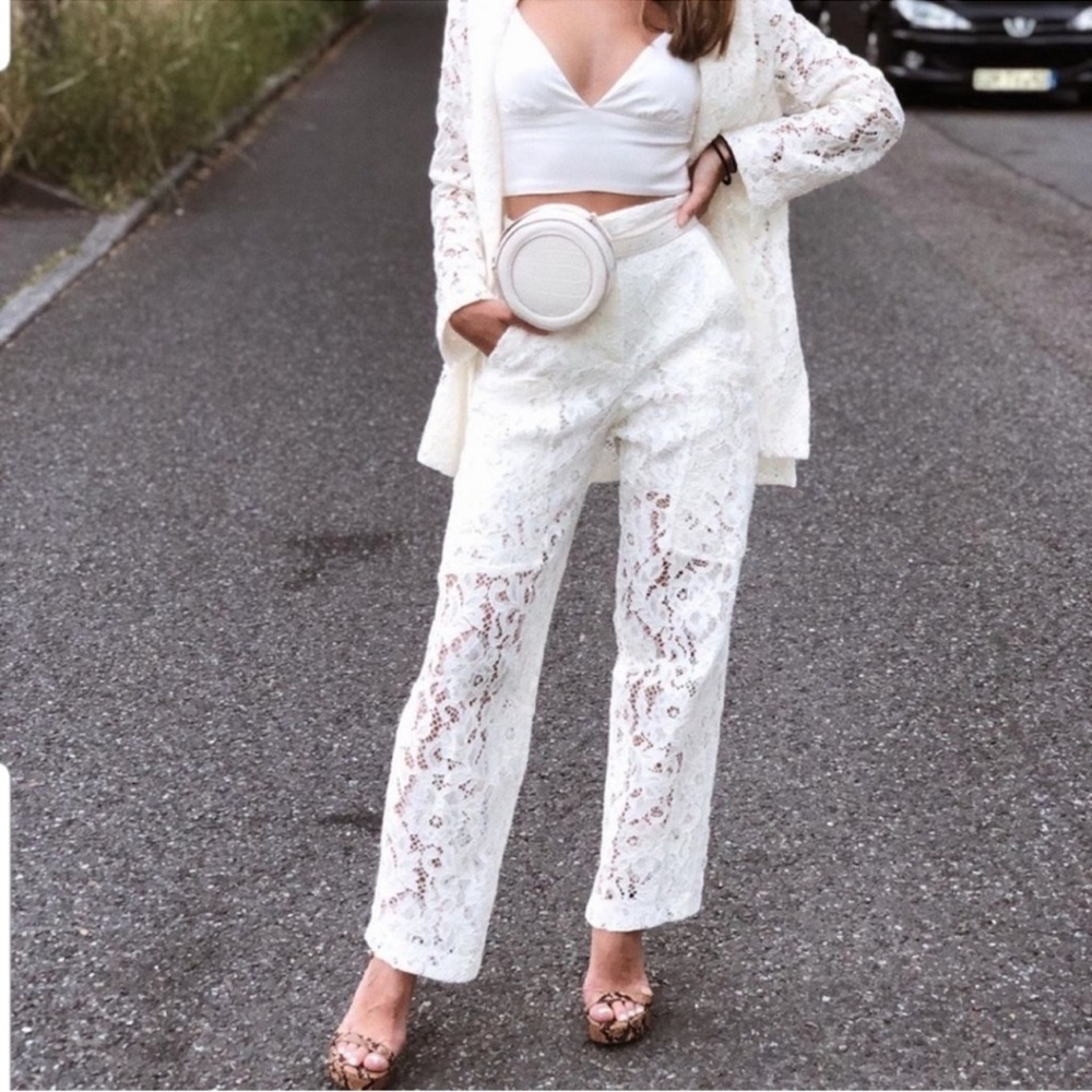 ZARA FULL LACE PANTS